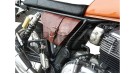 Royal Enfield GT and Interceptor 650 Side Panel Bag Genuine Leather Brown - SPAREZO